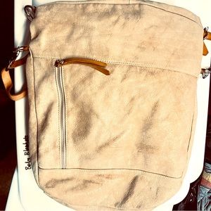 cute leather handbag two strap options - stellar